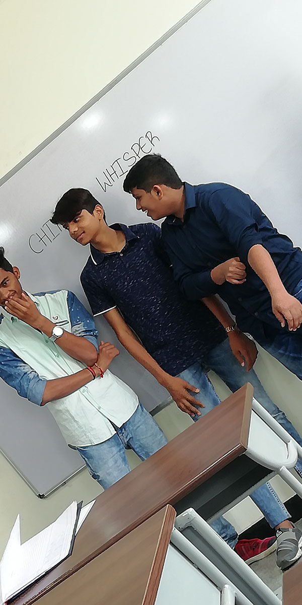 Junior college students presentation